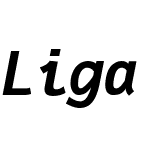 Liga Fantasque Sans Mono