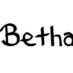 Bethany Style Letters