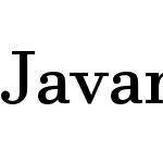 Javanese Text