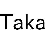 Takao Pゴシック