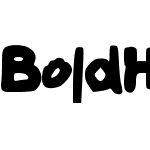 BoldHandwriting