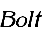 BoltonItalic