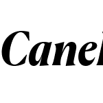 Canela Web Bold