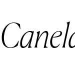 Canela Web Thin