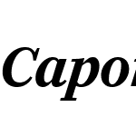 Caponi Display Web Semibold