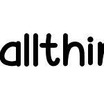 allthingcutexfont