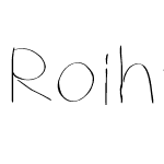 Roihanfont2