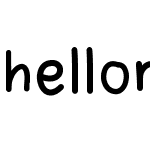 hellomyfont