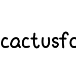cactusfont