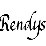 Rendy's Calligraphy