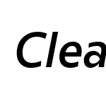 ClearSansText-MdIt