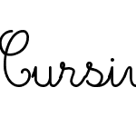 Cursive standard