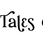 Tales of Life Font - Swirly