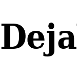 DejaVu Serif Condensed