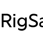 RigSans