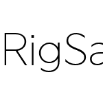 Rig Sans