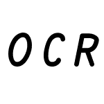 OCR B