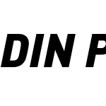 DIN Pro Black