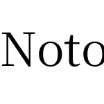 Noto Serif HK