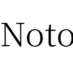 Noto Serif JP