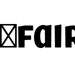 FairSans-BoldCondensed