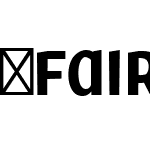 FairSans-Semi-BoldCondensed