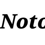 Noto Serif