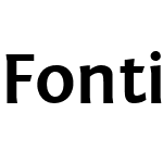 Fontin Sans CR