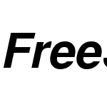 FreeSansBoldOblique