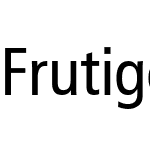 Frutiger 57Cn