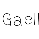 GaelleingFont