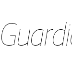 Guardian Sans Narrow Web HL