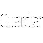 Guardian Sans XCond Web HL