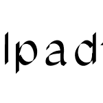 Ipadfont