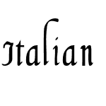 Italian Cursive, 16th c.