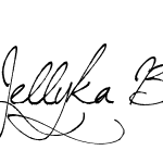 Jellyka BeesAntique Handwriting