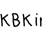 KBKinderWriteBold