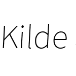 Kilde Sans ExtraLight