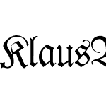 KlausBFraktur