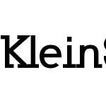 KleinSlabserif-Bold