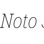 Noto Serif