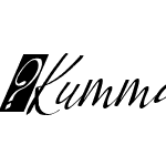 Kumma-CondensedItalic
