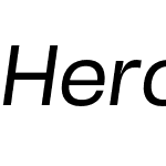 Herokid Italic