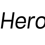 Herokid Italic