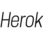 Herokid Italic