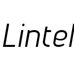 Lintel Italic