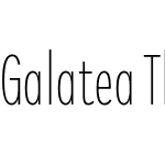 Galatea-ThinCondensed