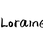 Loraine Homelessfonts