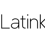 Latinka-ExtraLight