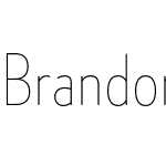 Brandon Grotesque Cond